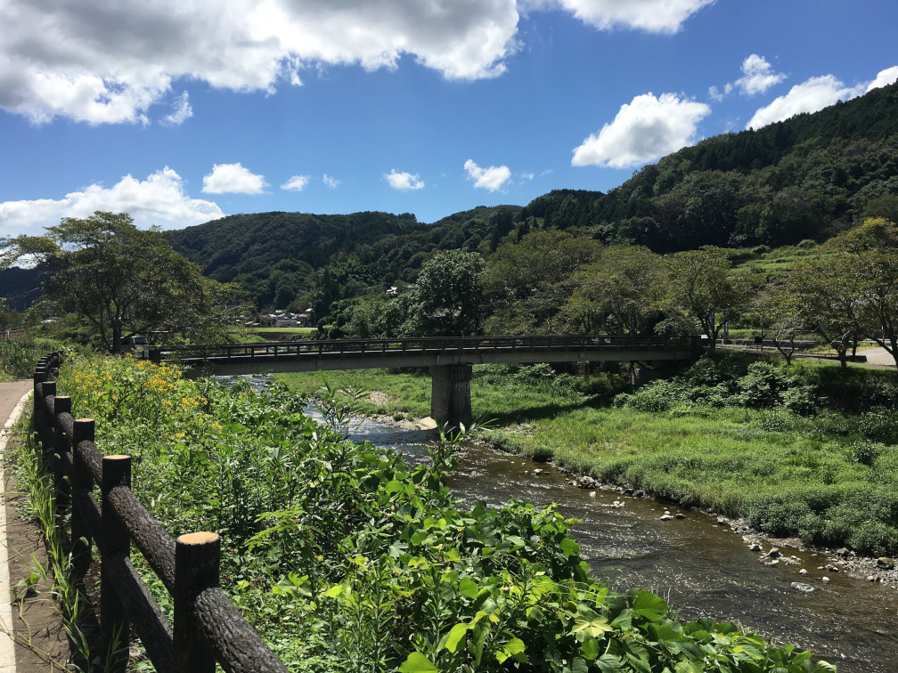 向こう岸に渡るための橋