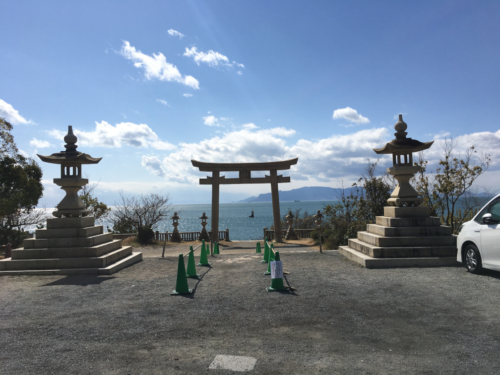 伊和都比売神社の鳥居